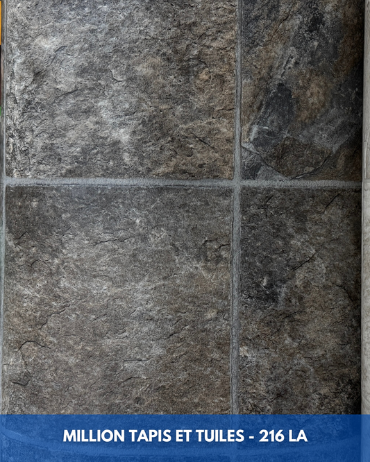 Linoléum Prélart #216 LA – Vinyle en Rouleau 2,49$/pi²