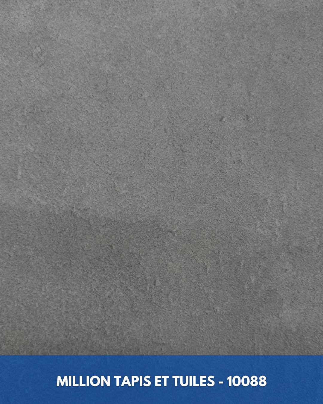 Linoléum Prélart #10088 – Gris Béton Uni – Vinyle en Rouleau 2,19$/pi²