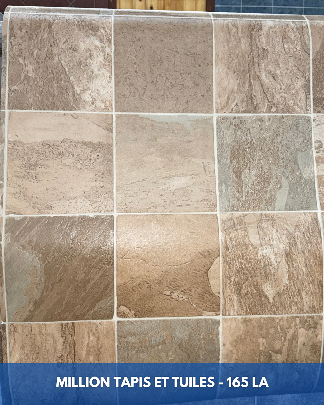 Linoléum Prélart #165 LA – Vinyle en Rouleau 1.89$/pi²