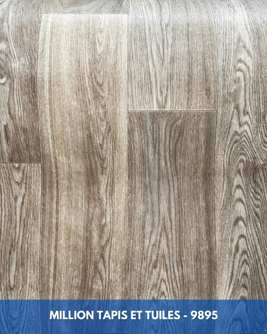 Linoléum Prélart #9895 – Vinyle en Rouleau 2,39$/pi²