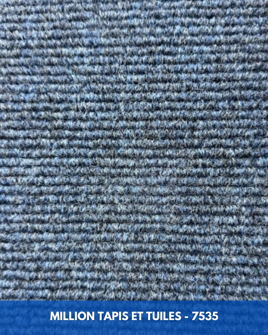 Tapis d'extérieur Bleu Navy – Balcon, Patio & Cour | Coupé sur mesure (4 pieds de large)