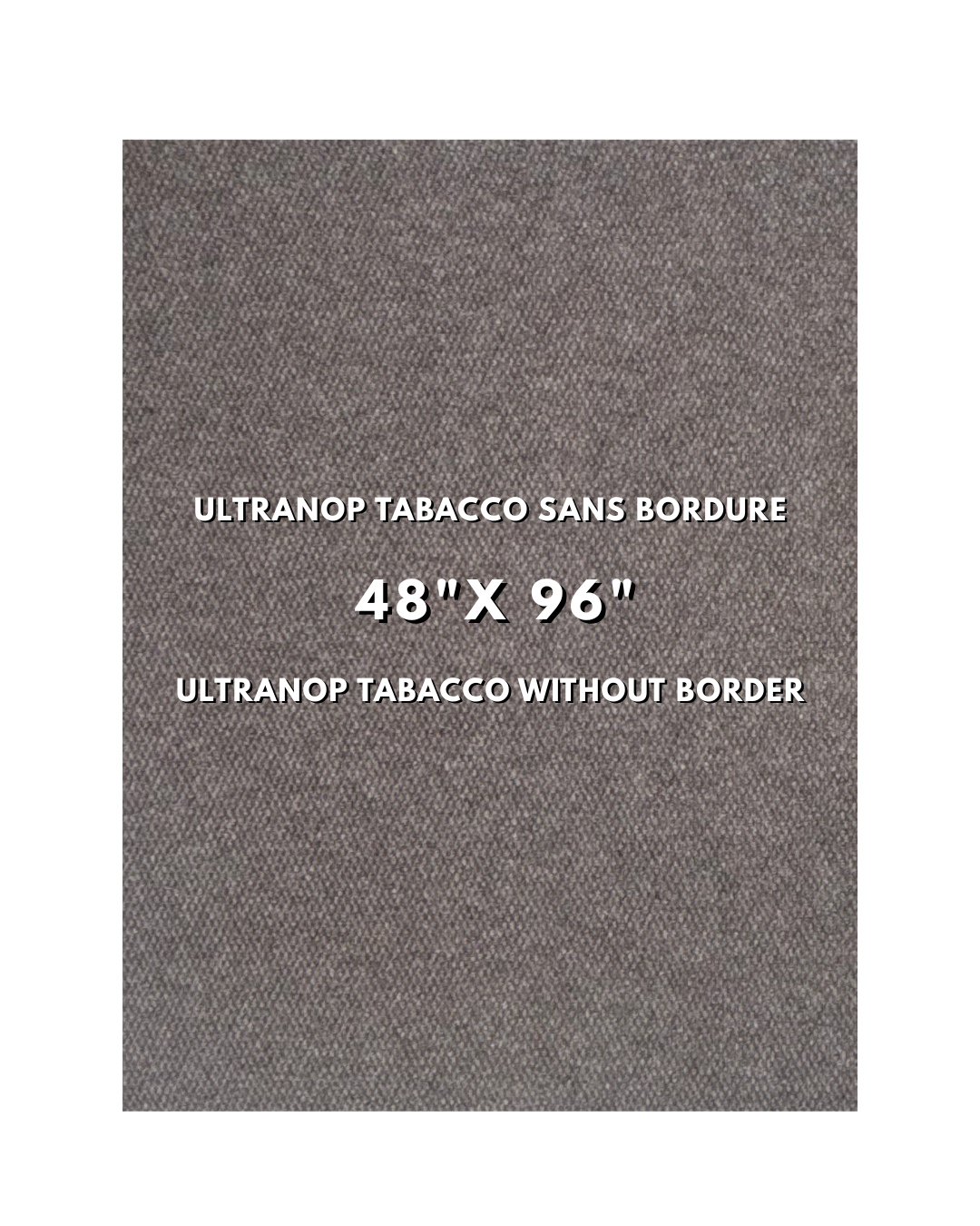 Tapis d’entrée Ultranop Tabacco – sans bordure