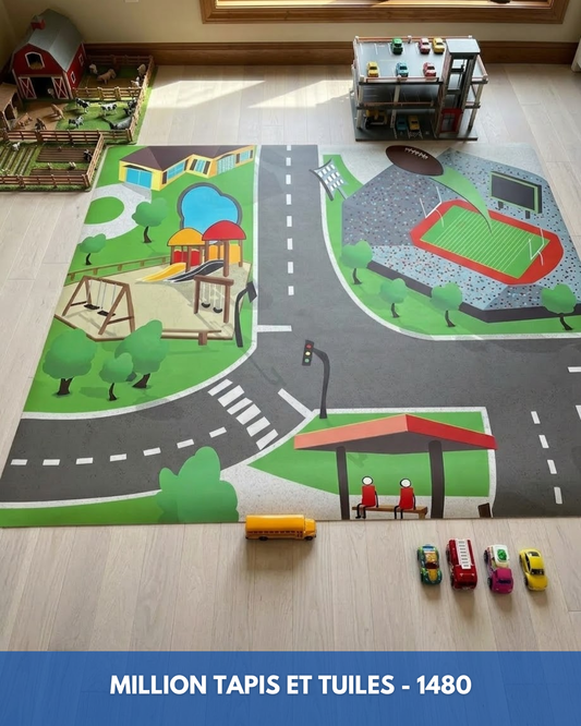 Linoléum Prélart #1480 – Vinyle en Rouleau 2,49$/pi²