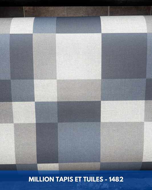 Linoléum Prélart #1482 – Vinyle en Rouleau 2.49$/pi²