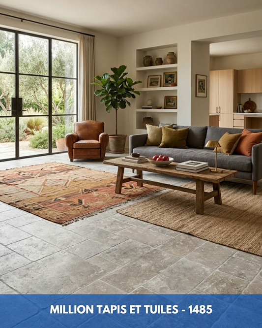 Serie T Tile – Prélart en rouleau 12 pieds – 2.99$/pi²