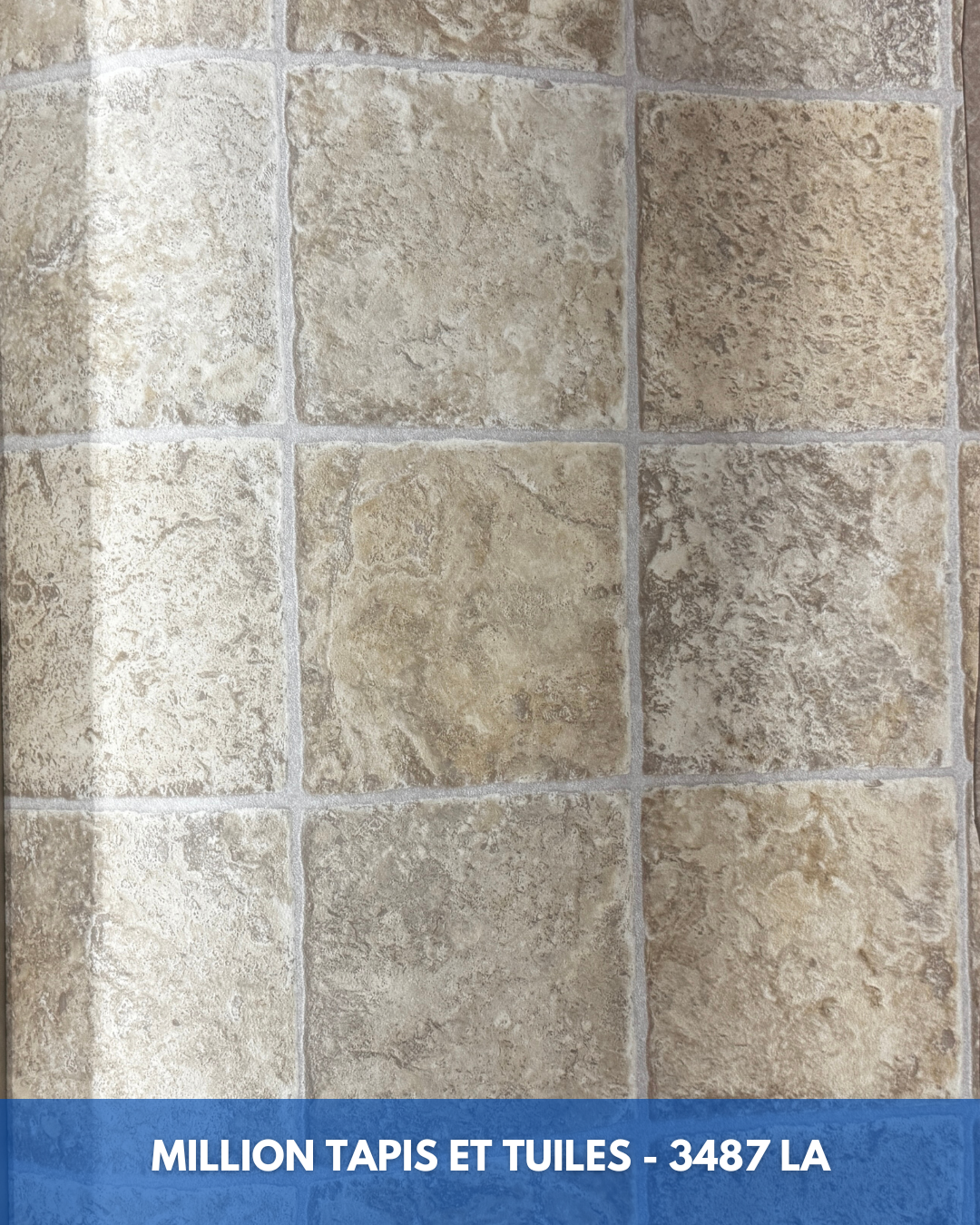 Linoléum Prélart #3487 LA – Vinyle en Rouleau 2,49$/pi²