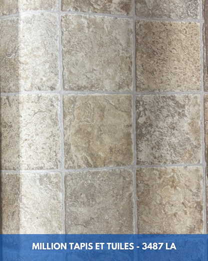 Linoléum Prélart #3487 LA – Vinyle en Rouleau 2,49$/pi²