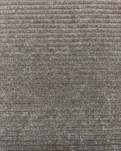 Tapis d’entrée Deluxe Rib Mat brun sans bordure