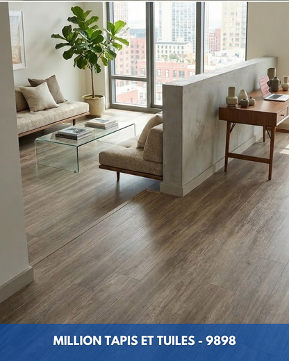 Linoléum Prélart #9898 – Vinyle en Rouleau 2$/pi²