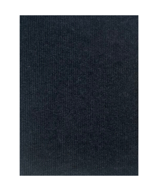Tapis d’entrée Deluxe Rib Mat charcoal 3'x4' - sans bordure
