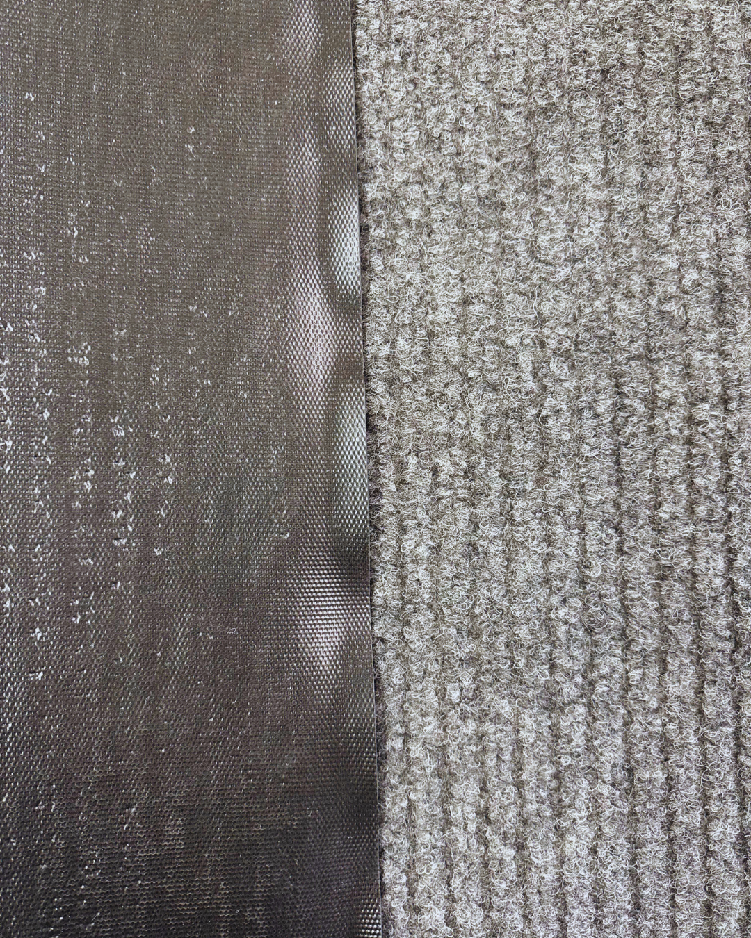 Tapis d’entrée Deluxe Rib Mat gris sans bordure