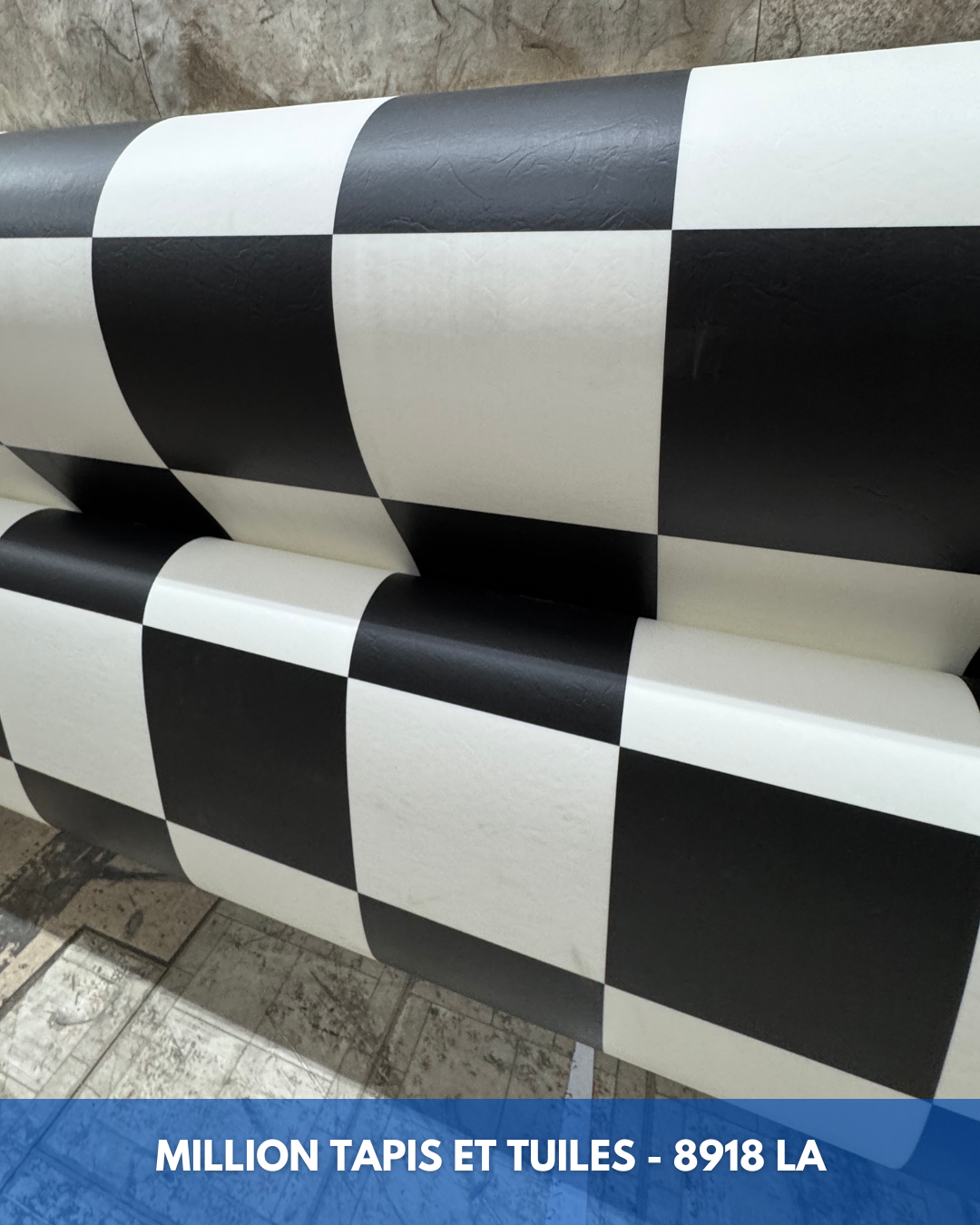 Linoléum Prélart #8918 – Vinyle en Rouleau 3,99$/pi²