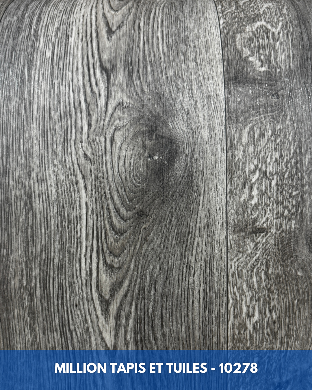 Linoléum Prélart #10278 – Gris Bois Vieilli – Vinyle en Rouleau 1,89$/pi²