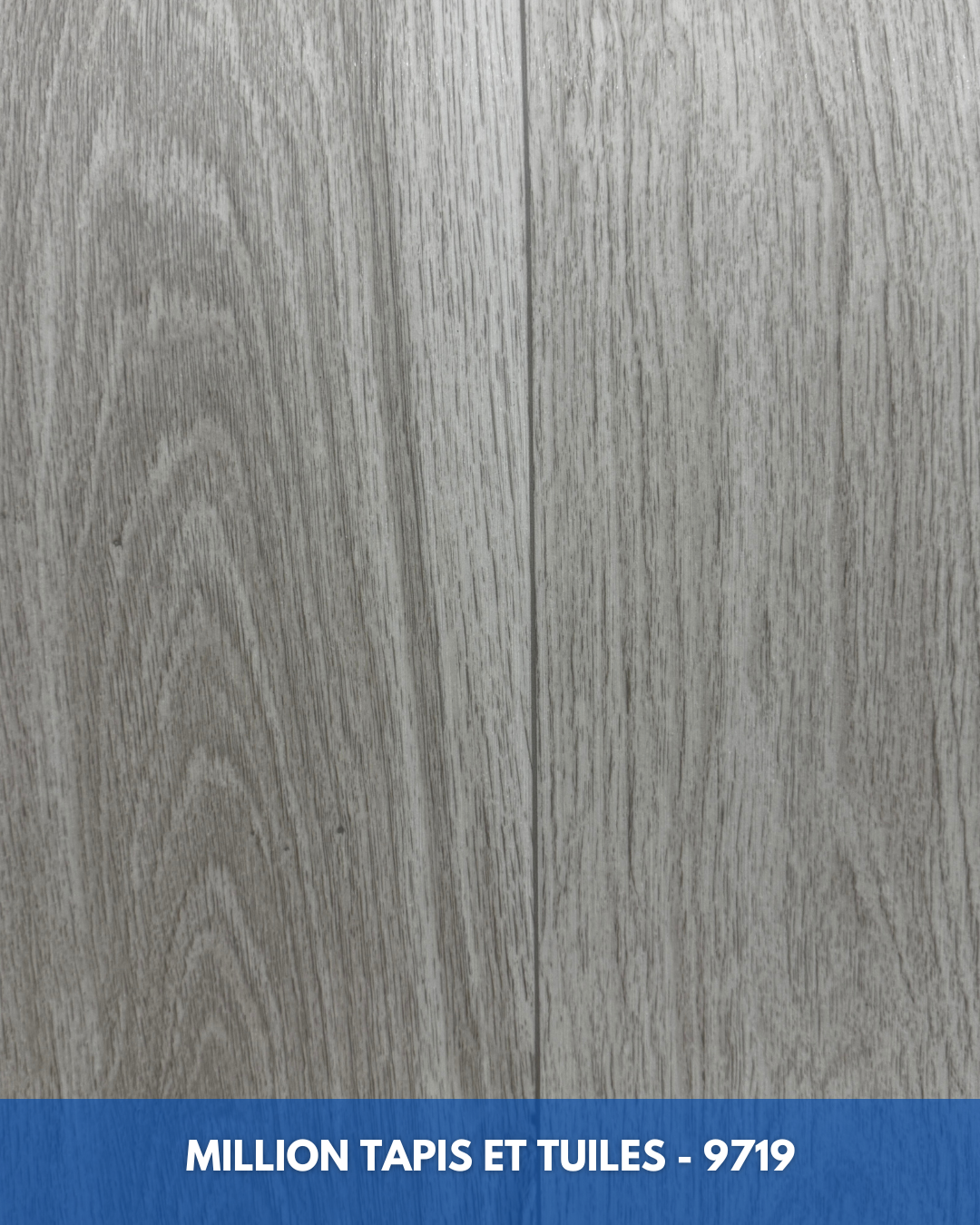 Linoléum Prélart #9719 – Gris Chêne Clair – Vinyle en Rouleau 1,89$/pi²