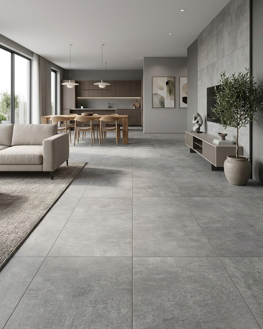 Plancher Vinyle Clic – Designer 10040 – 12″x24″ SPC | Résistant & Imperméable | 2.59$/pi²