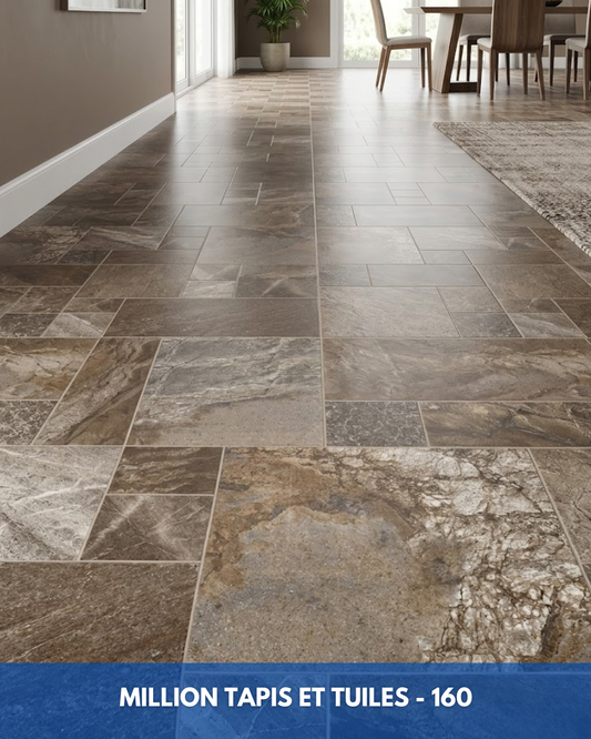 Linoléum Prélart #160 – Vinyle en Rouleau 0.99$/pi²