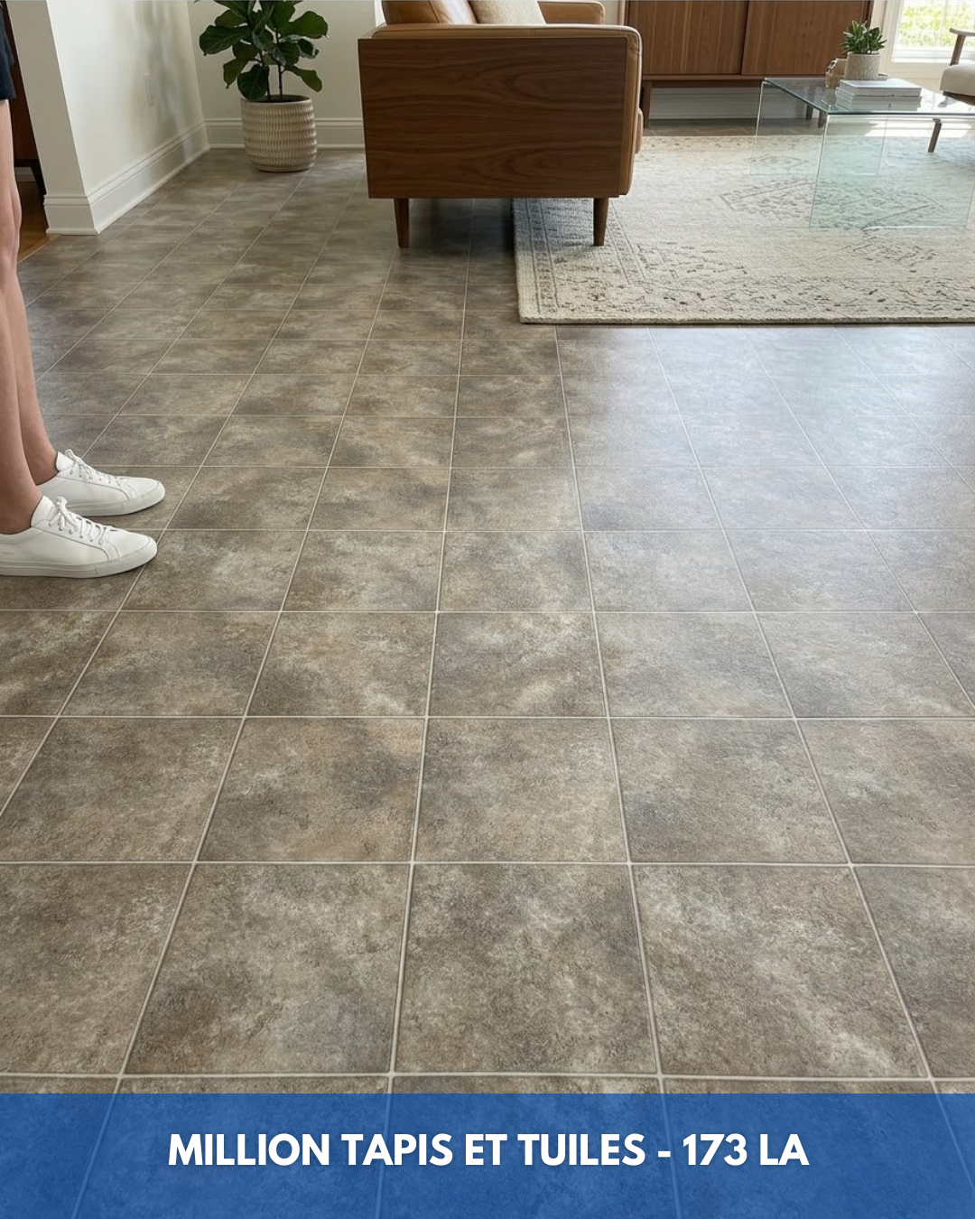 Linoléum Prélart #173 LA – Vinyle en Rouleau 1.89$/pi²