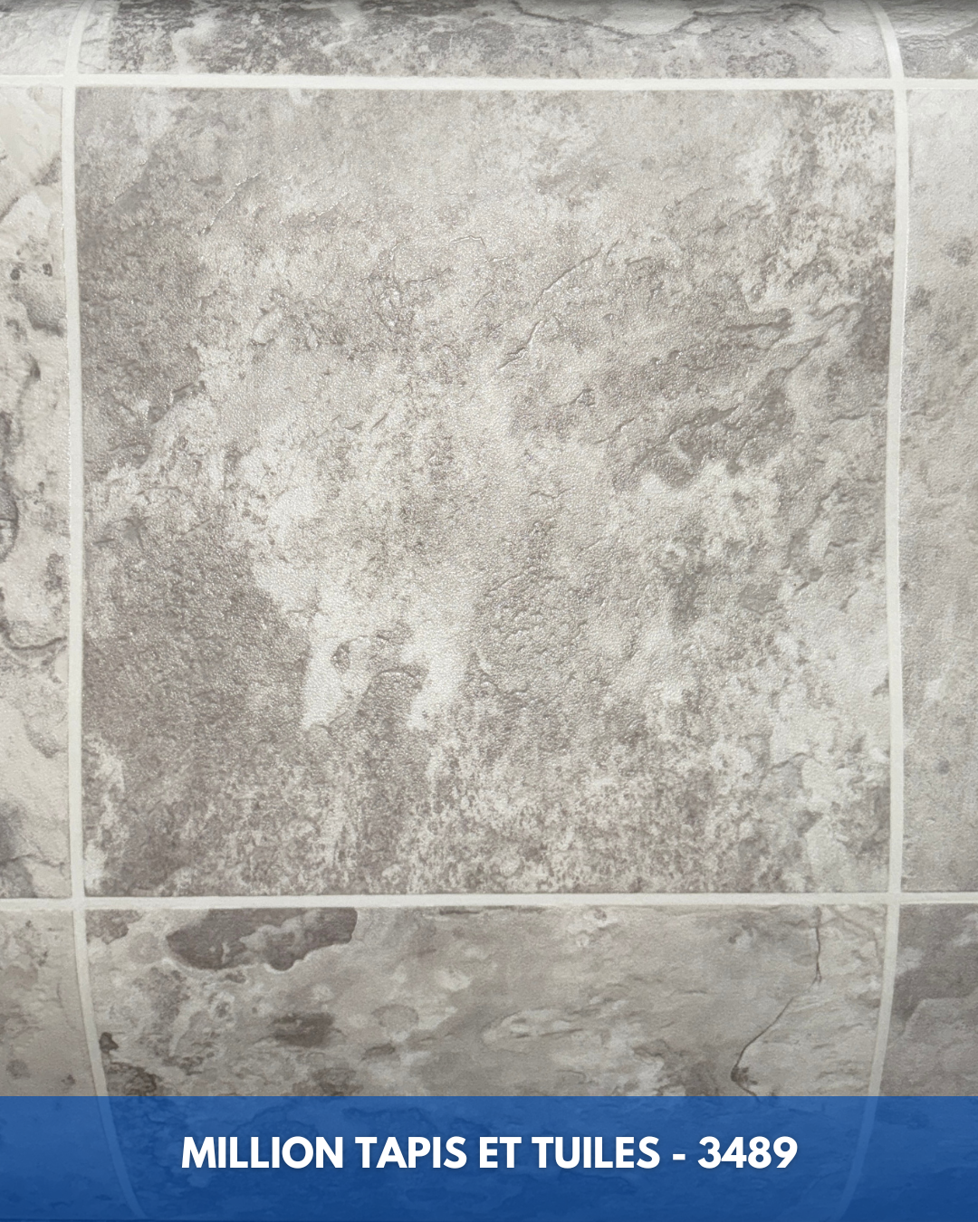 Linoléum Prélart #3489 – Vinyle en Rouleau 2,49$/pi²