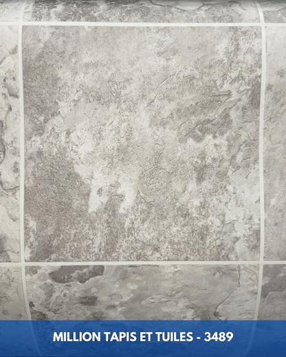 Linoléum Prélart #3489 – Vinyle en Rouleau 2,49$/pi²