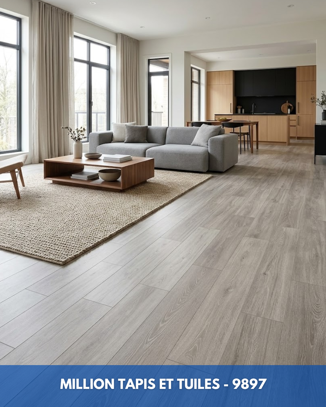 Linoléum Prélart #9897 – Vinyle en Rouleau 2$/pi²