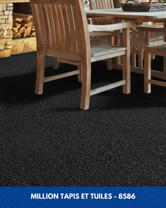 Tapis d'extérieur Million Shaw 8586 - Noir