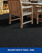 Tapis d'extérieur Million Shaw 8586 - Noir
