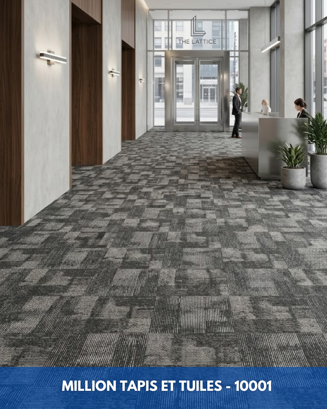Tapis Modulaire Beaulieu 10001 | Carreau de Tapis NORDIC