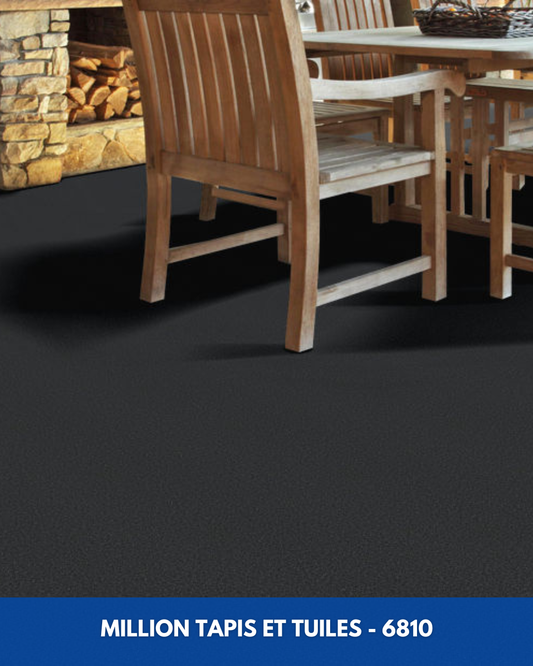 Tapis d'extérieur Million Shaw 6810 - Noir Charbon