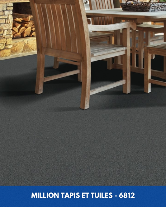 Tapis d'extérieur Million Shaw 6812 - Gris Anthracite