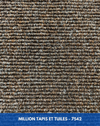 Tapis d'extérieur Brun Marron – Balcon, Patio & Cour | Coupé sur mesure (4 pieds de large)