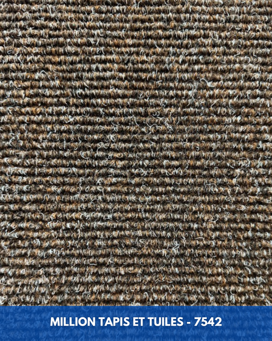 Tapis d'extérieur Brun Marron – Balcon, Patio & Cour | Coupé sur mesure (4 pieds de large)