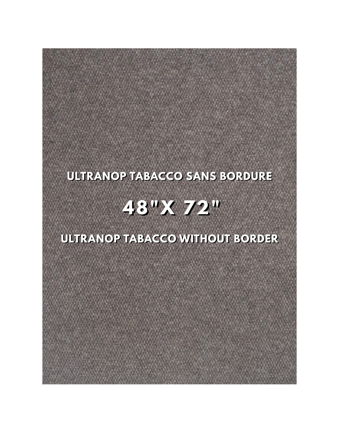 Tapis d’entrée Ultranop Tabacco – sans bordure