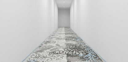 Tapis de passage Symphony arabesques dans un corridor