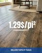 Aloft Hewn Chestnut Peppercorn – Plancher Vinyle SPC 6x48 Liquidation 1.29$/pi²